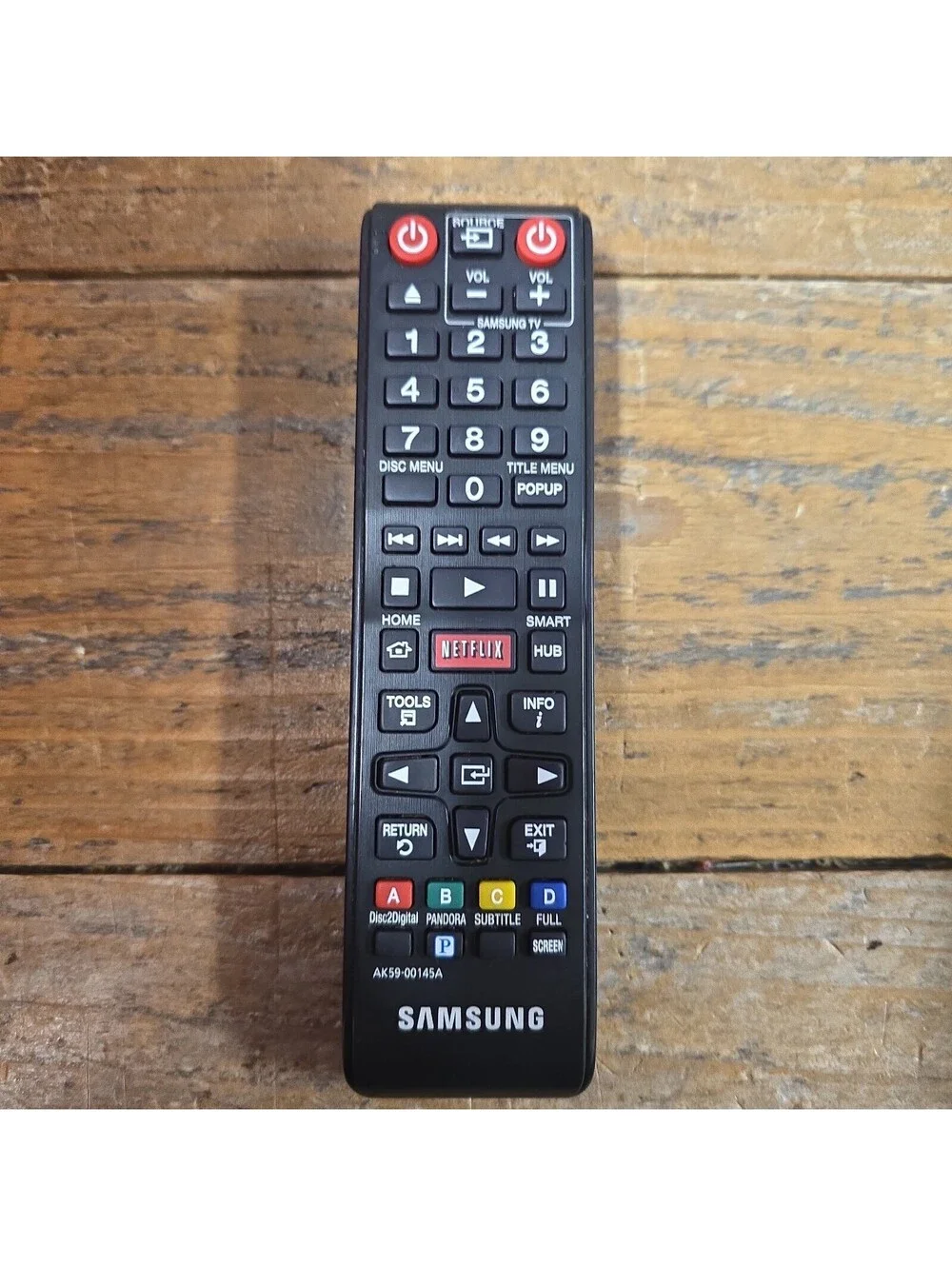 Samsung AK59-00145A Factory Original Blu-Ray Player Remote BDE5700 BDE5900 USA